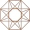 Ekena Millwork Guardian Wood Fretwork Pierced Ceiling Medallion, Wood (Paint Grade), 40"OD x 15 1/2"ID x 3/8"T CMWP40X40X0375GDMF - alternate 5